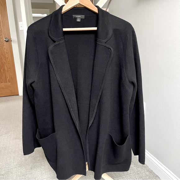 JCrew Eloise sweater-blazer